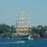 Fünfmaster - Segelschiff in Rovinj