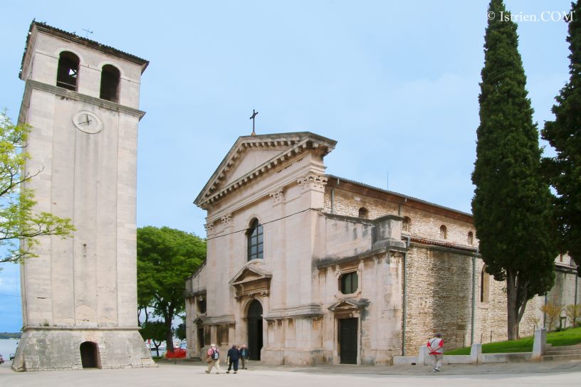 Marienkathedrale und Glockenturm in Pula - Istrien