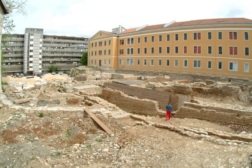 Ausgrabungen in Pula - Istrien