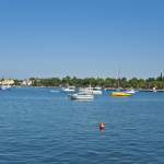 Hafenpanorama von Umag in Istrien - Kroatien