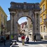 Triumphbogen - Aussenansicht in Pula - Istrien - Kroatien