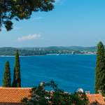 Ausblick auf die Bucht vor Rovinj - Mai 2015