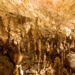 Tolle Tropfsteingebilde in der Höhle von Postojna - Slovenien - Istrien