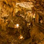 Verbindungsweg in der Höhle von Postojna - Slovenien - Istrien