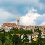 Blick zur Kirche in Vrsar - Istrien - Kroatien