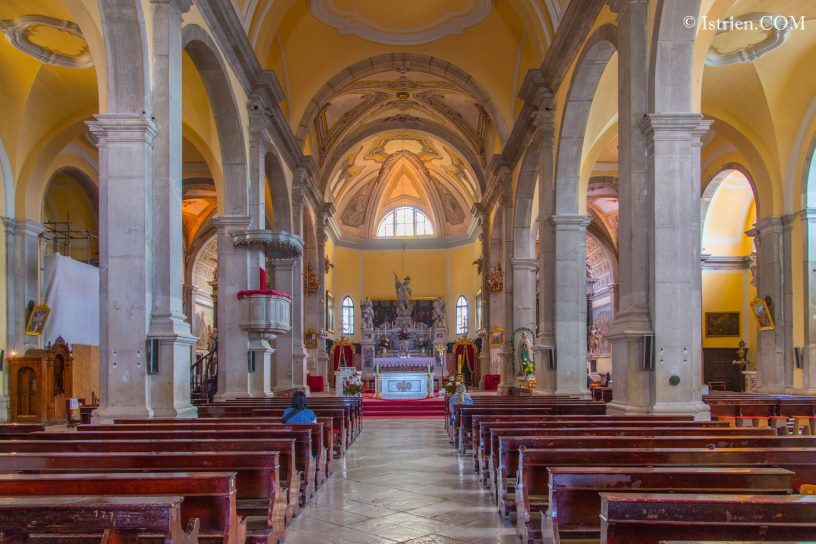 Blick in die Kirche St. Euphemia - Rovinj